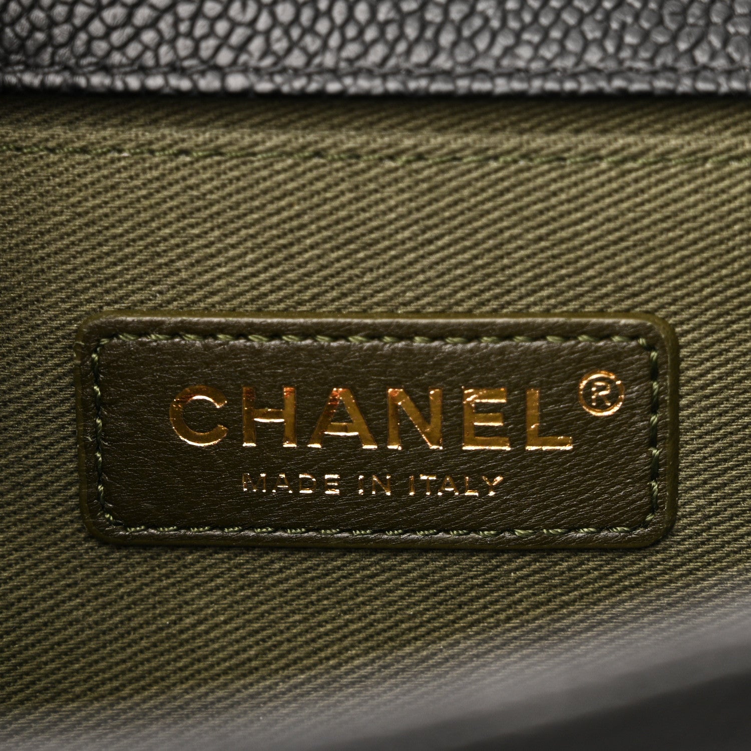 Chanel Caviar Quilted Medium Boy Flap Black 6 of 11
