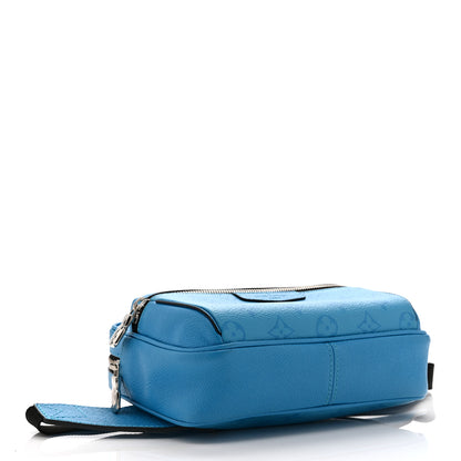 Louis Vuitton Taigarama Outdoor Messenger Blue Lagoon 4 of 10
