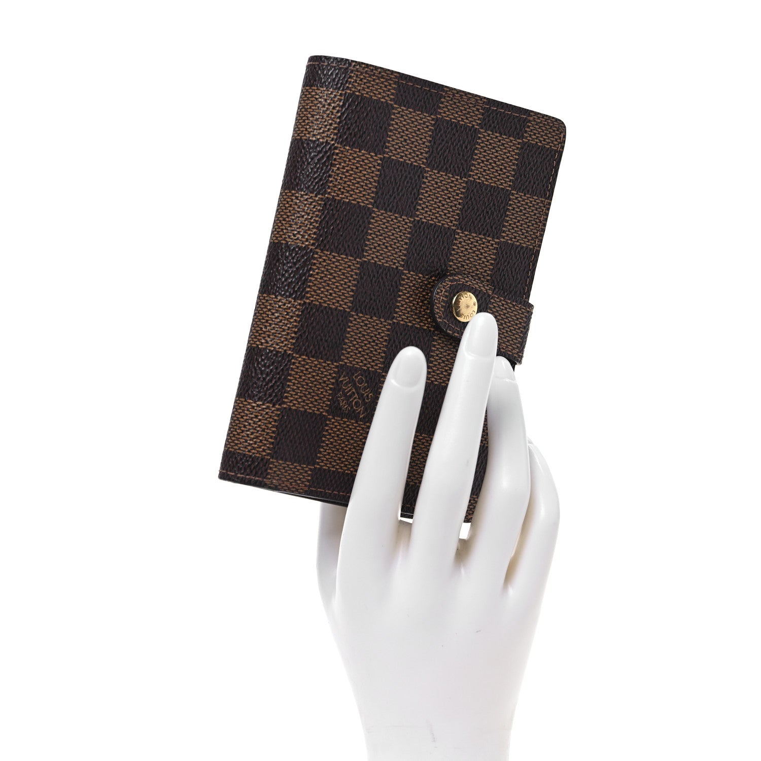 Louis Vuitton Damier Ebene French Purse Wallet 2 of 10
