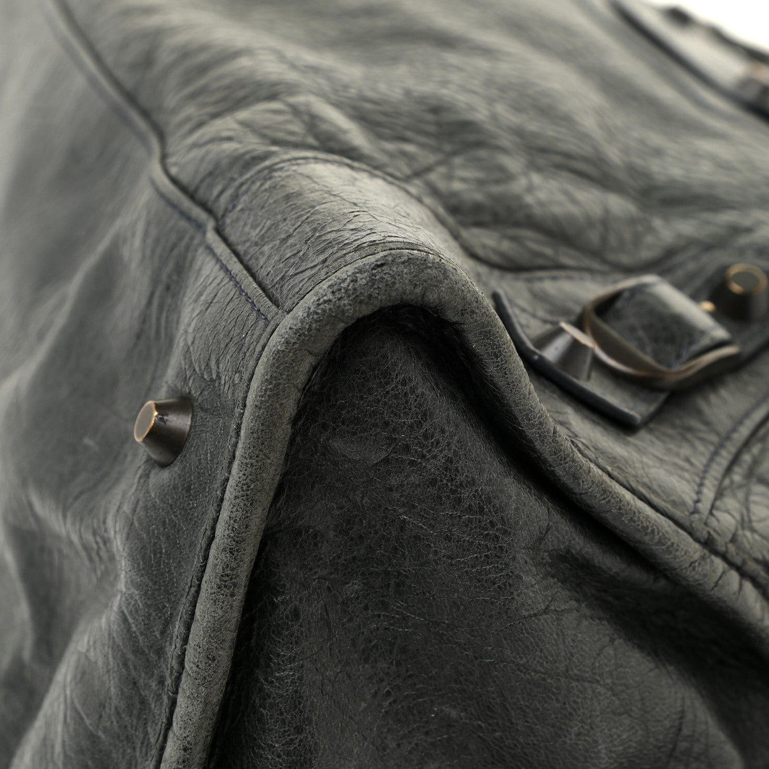 Balenciaga Agneau Classic Hardware Work Anthracite 19 of 25