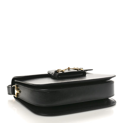 Gucci Azalea Calfskin Horsebit 1955 Shoulder Bag Black 6 of 16