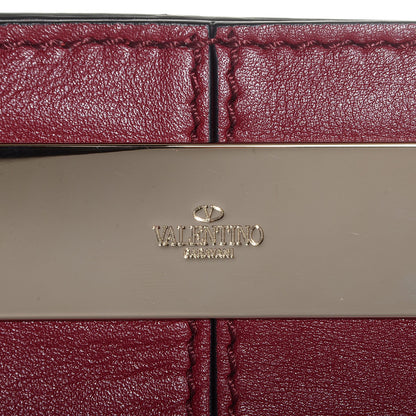 Valentino Garavani Leather Top Handle Tote Scarlet 9 of 9