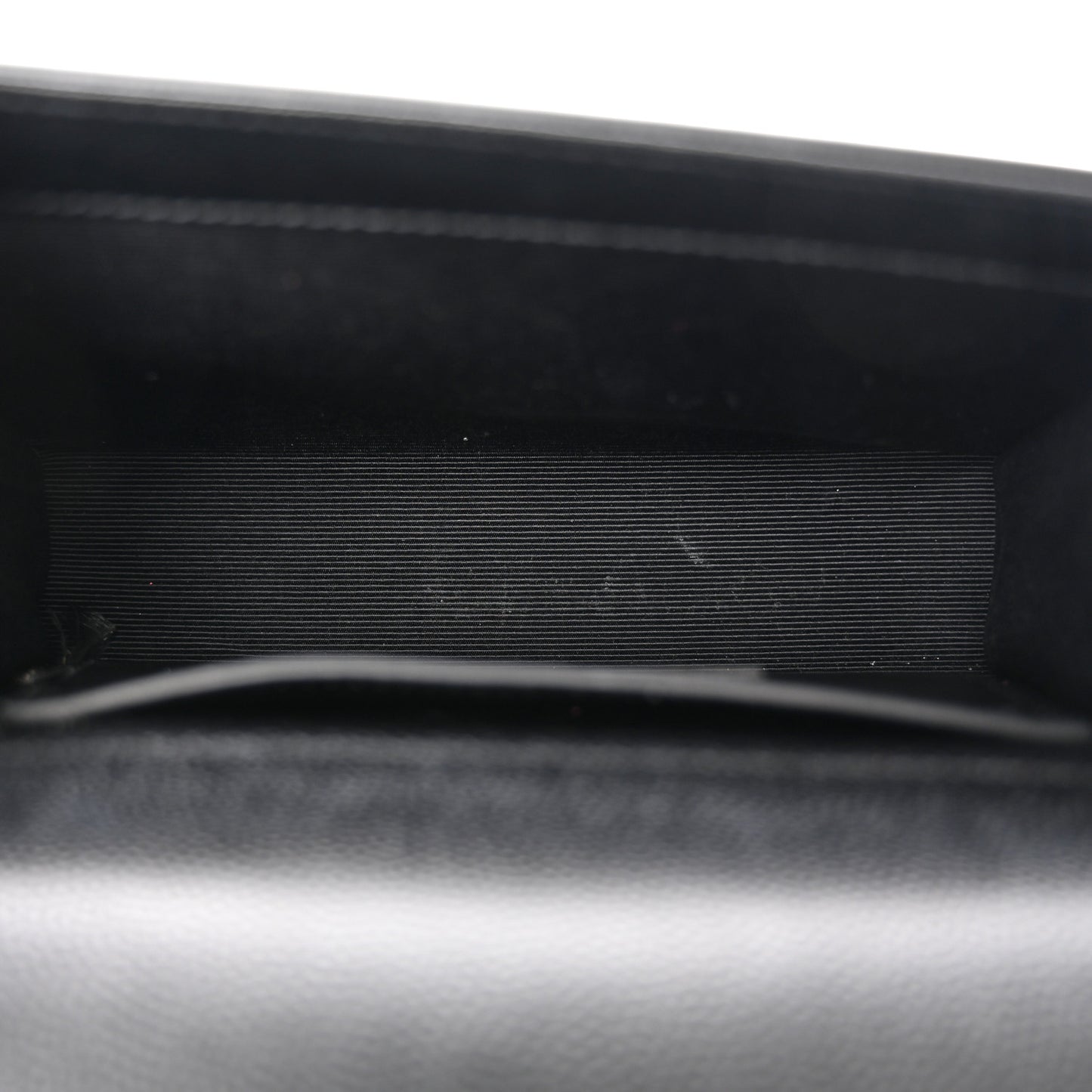 Grain De Poudre Small Monogram Monochrome Kate Satchel Black