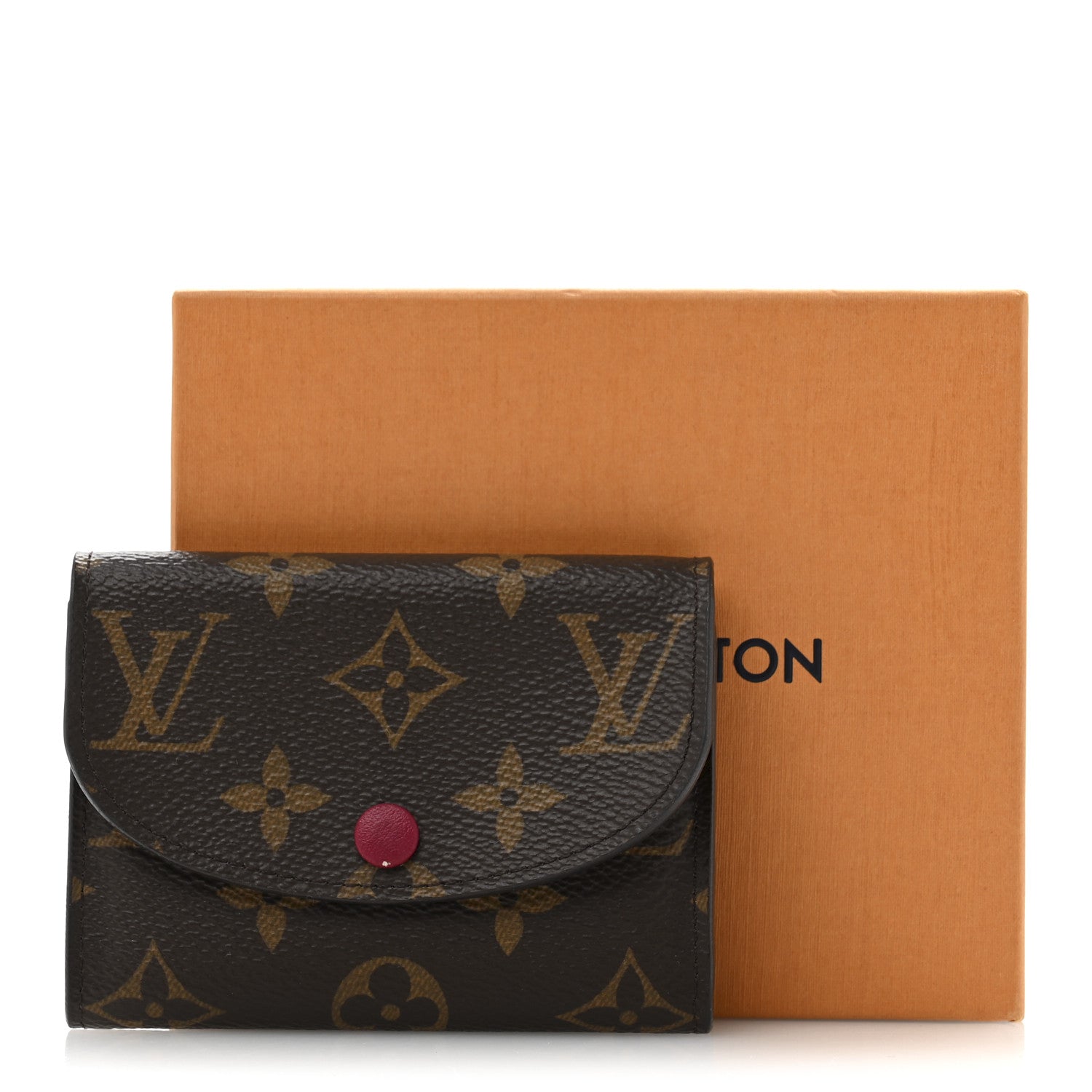 Louis Vuitton Monogram Rosalie Coin Purse Fuchsia 9 of 9