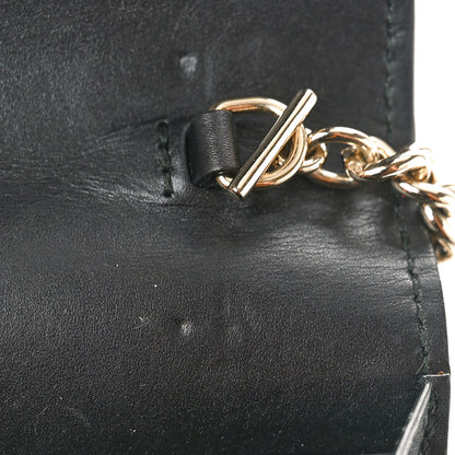 Gucci Guccissima Signature Bowy Chain Wallet Black 11 of 11