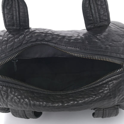 Alexander Wang Pebbled Lambskin Rocco Black Matte Black Hardware 4 of 7