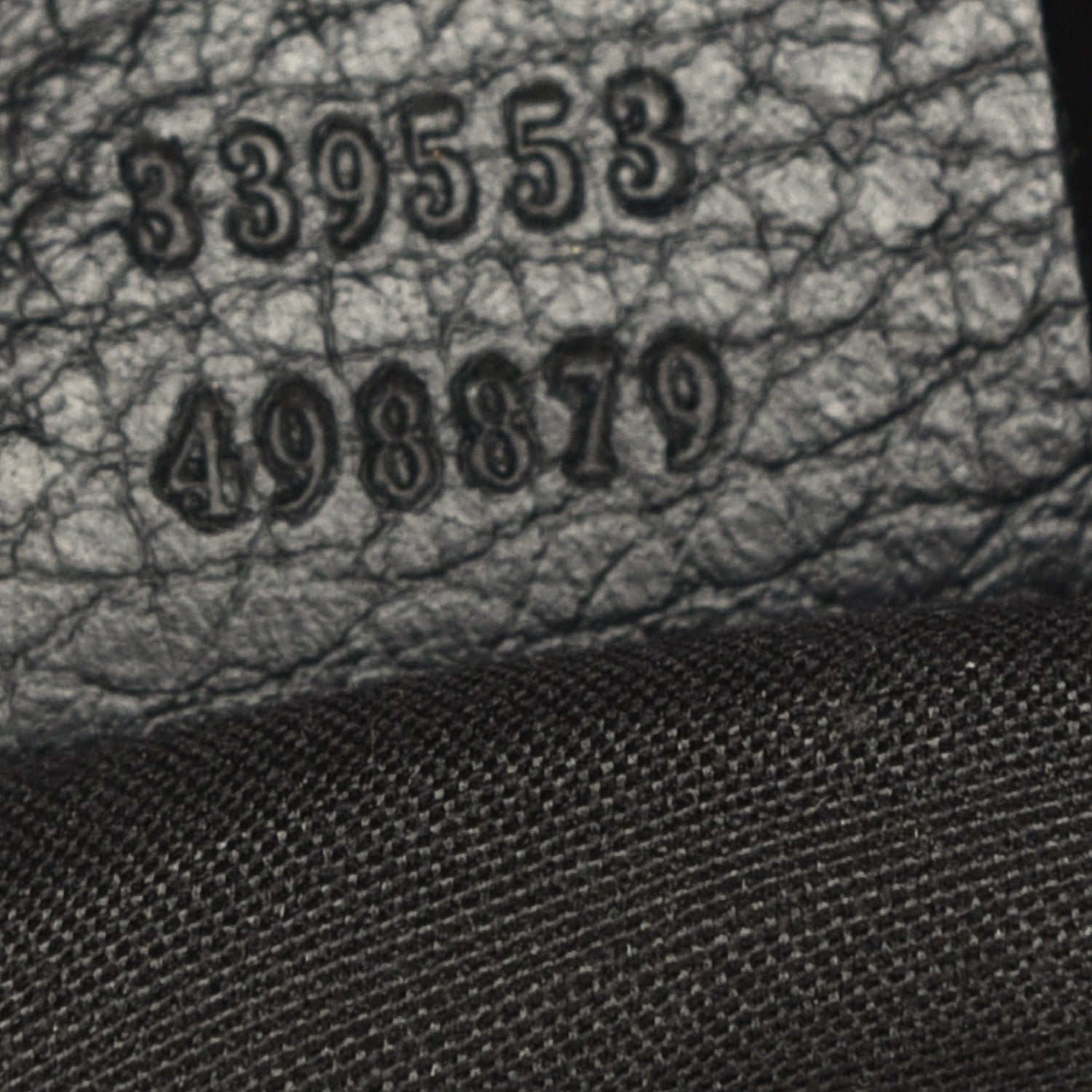 Gucci Denim Monogram Hobo Black 7 of 13