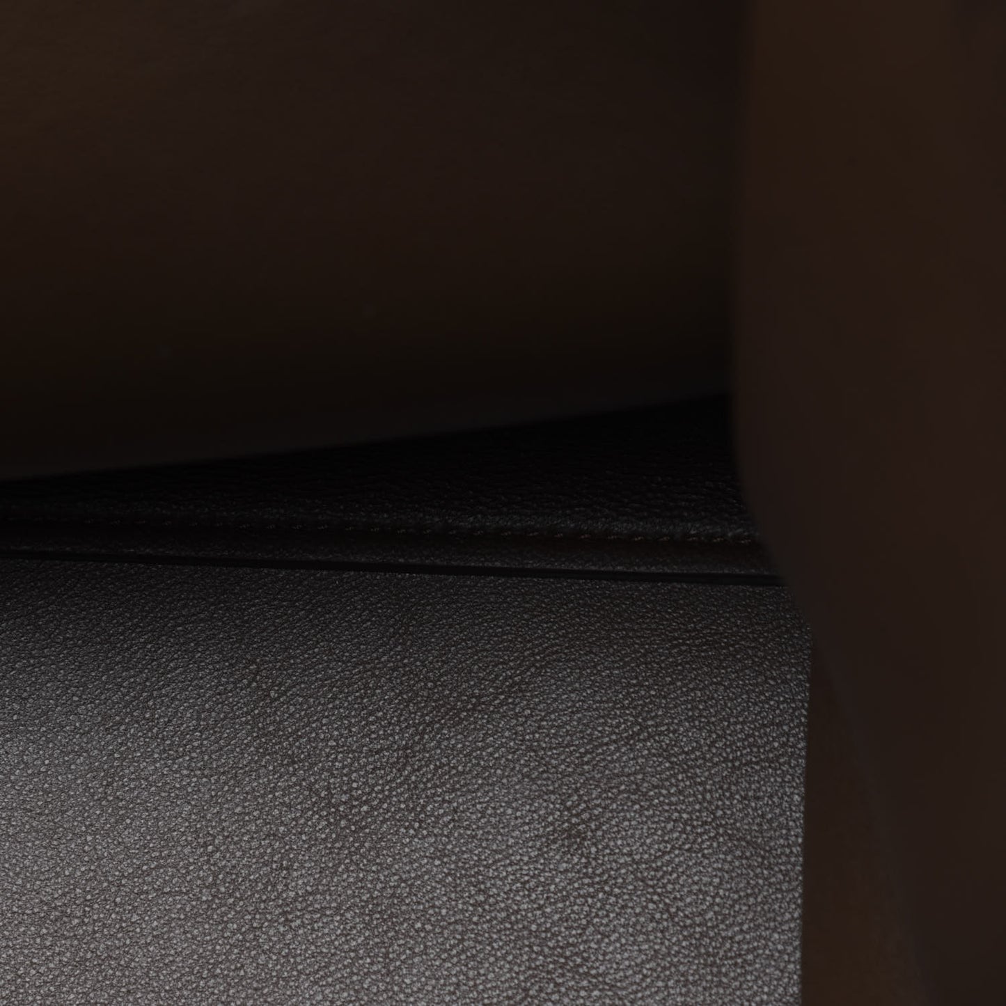 Calfskin Suede Trapeze Tri-Color Cobalt