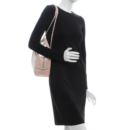 Chanel Caviar Quilted Small Deauville Bowling Bag Light Pink 2 of 10