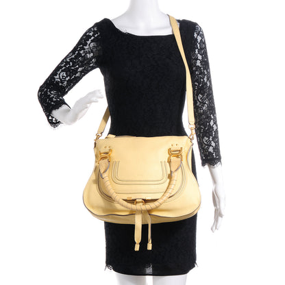 Chloe Calfskin Medium Marcie Satchel Sunlight 2 of 7