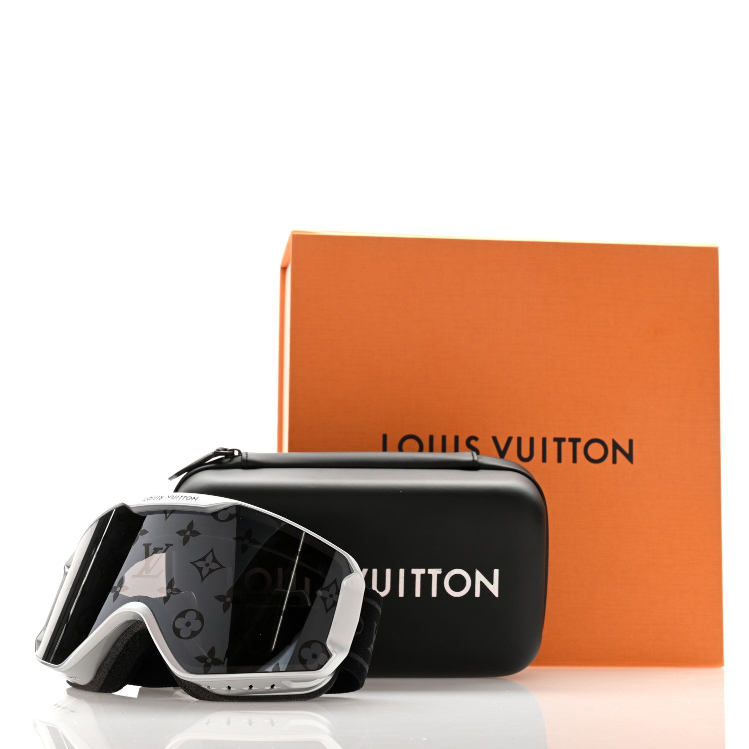 Louis Vuitton Acetate LV Snow Mask Silver 9 of 9