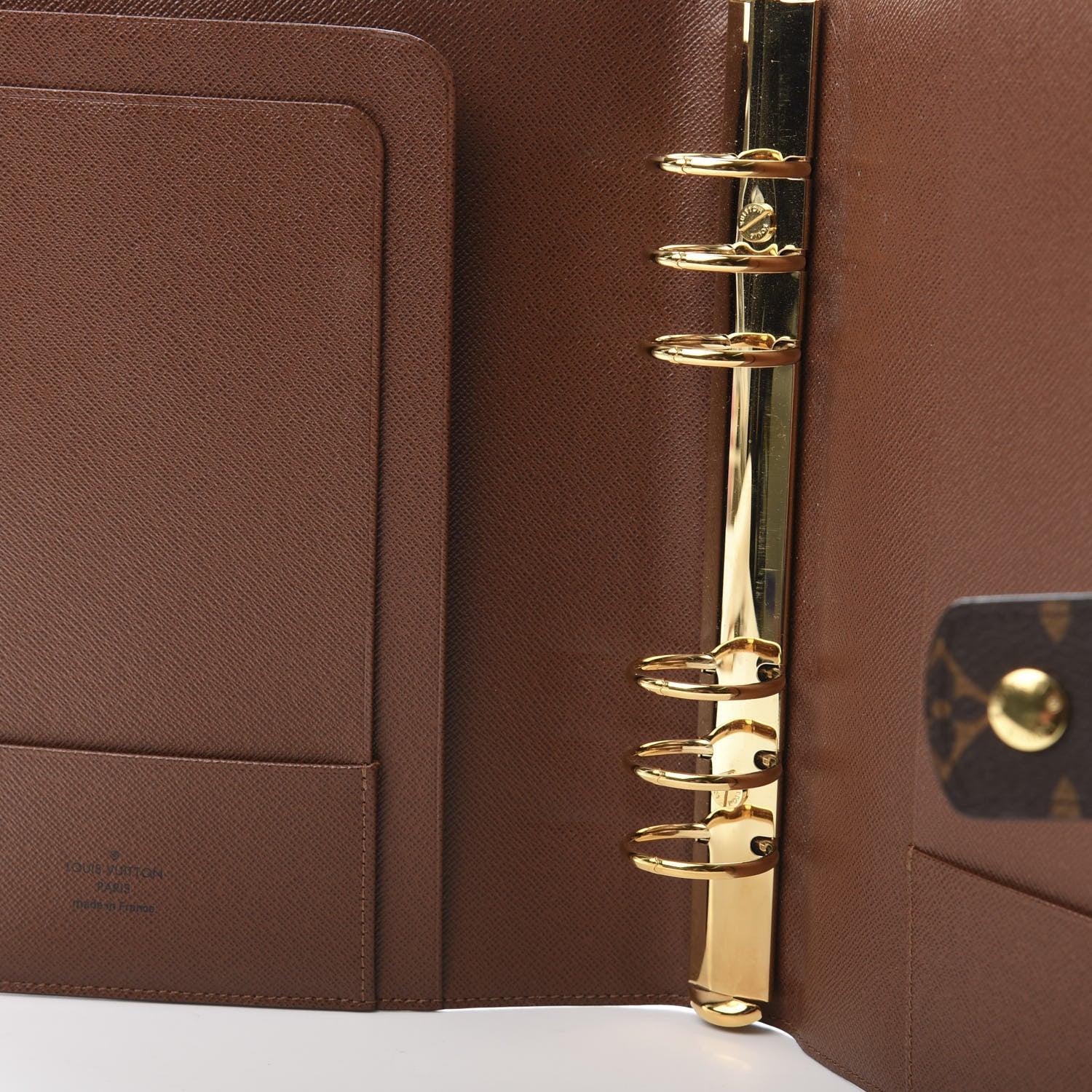 Louis Vuitton Monogram Large Ring Agenda Cover 7 of 8