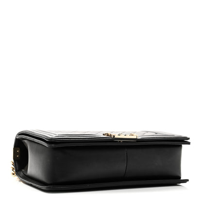 Chanel Lambskin Quilted New Medium Boy Flap Black 4 of 10