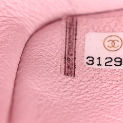 Chanel Tweed Quilted Mini Rectangular Flap Pink 7 of 10
