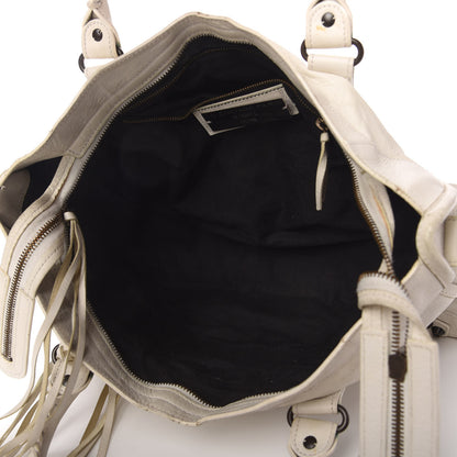 Balenciaga Agneau Classic Hardware City White Light 5 of 21