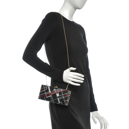 Judith Leiber Swarovski Crystal Minaudière Clutch Black 2 of 7