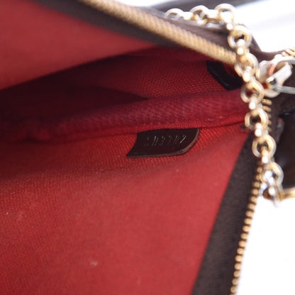 Louis Vuitton Damier Ebene Eva Clutch 8 of 11