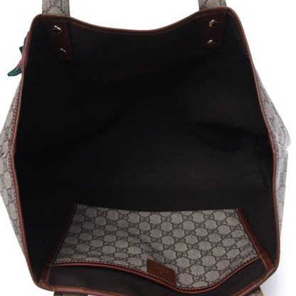 Gucci GG Plus Monogram Medium Signature Web Loop Tote Brown 5 of 15