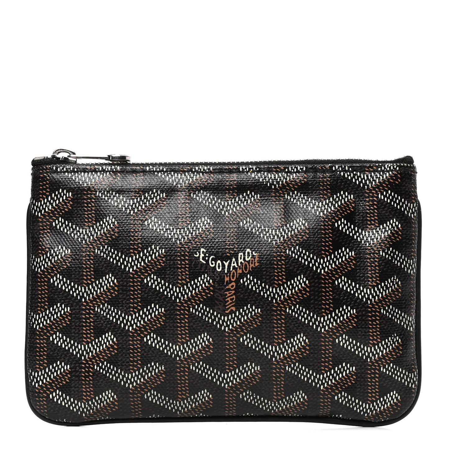 Goyardine Mini Senat Pochette Black