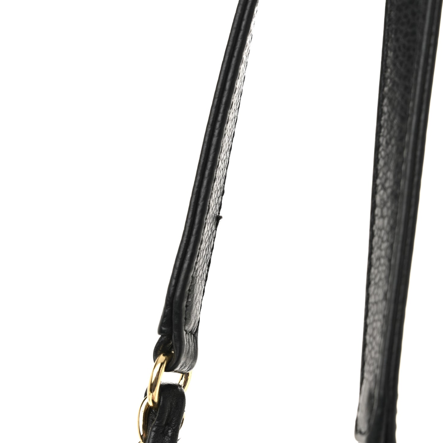 Caviar Quilted CC Timeless Soft Tote Black