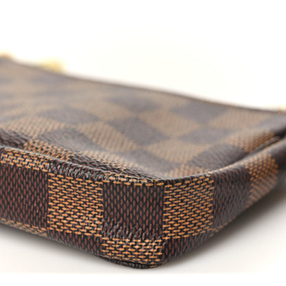 Louis Vuitton Damier Ebene Mini Pochette Accessories 8 of 8