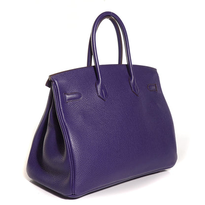 Hermes Togo Birkin 35 Iris 3 of 25