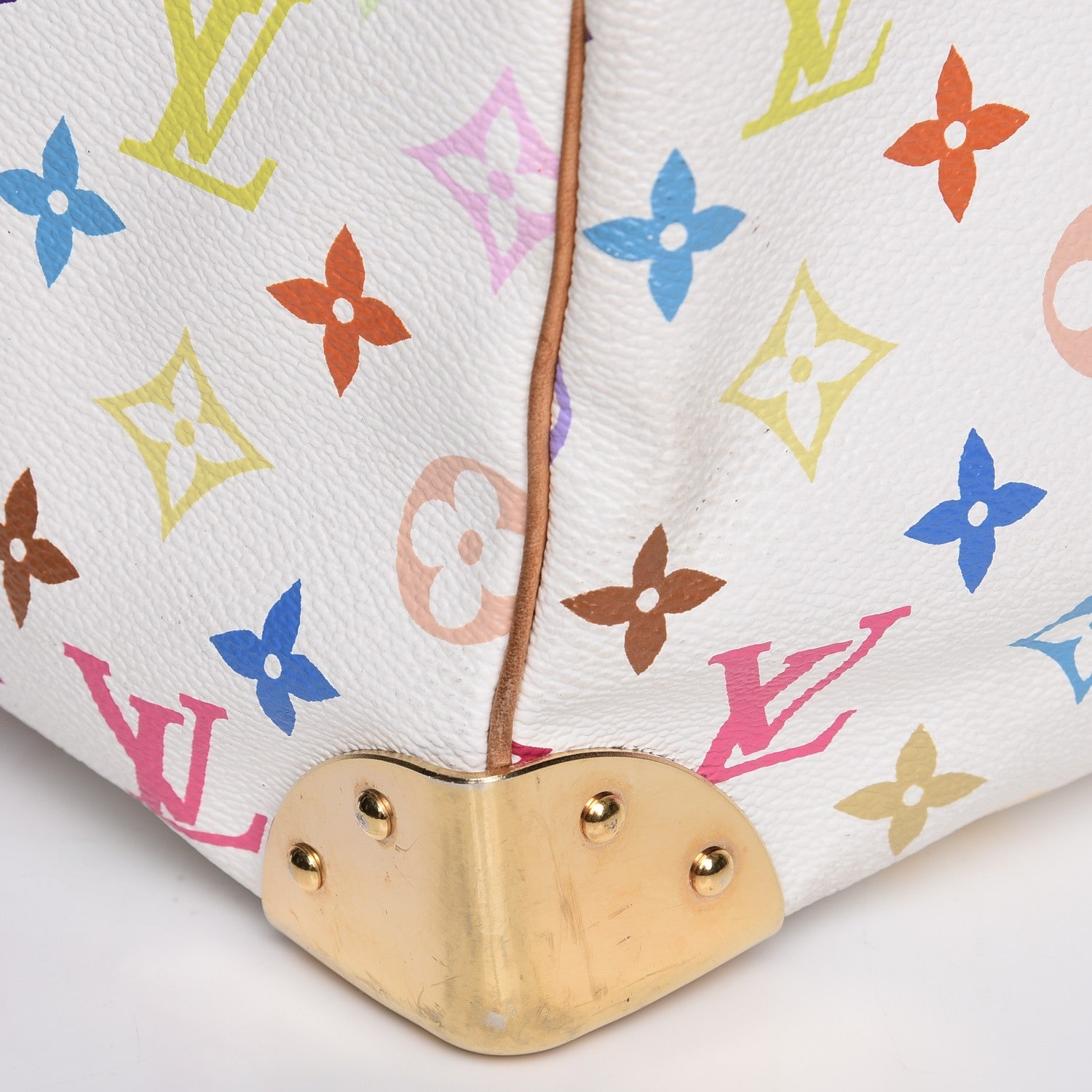 Louis Vuitton Monogram Multicolor Speedy 30 White 10 of 16