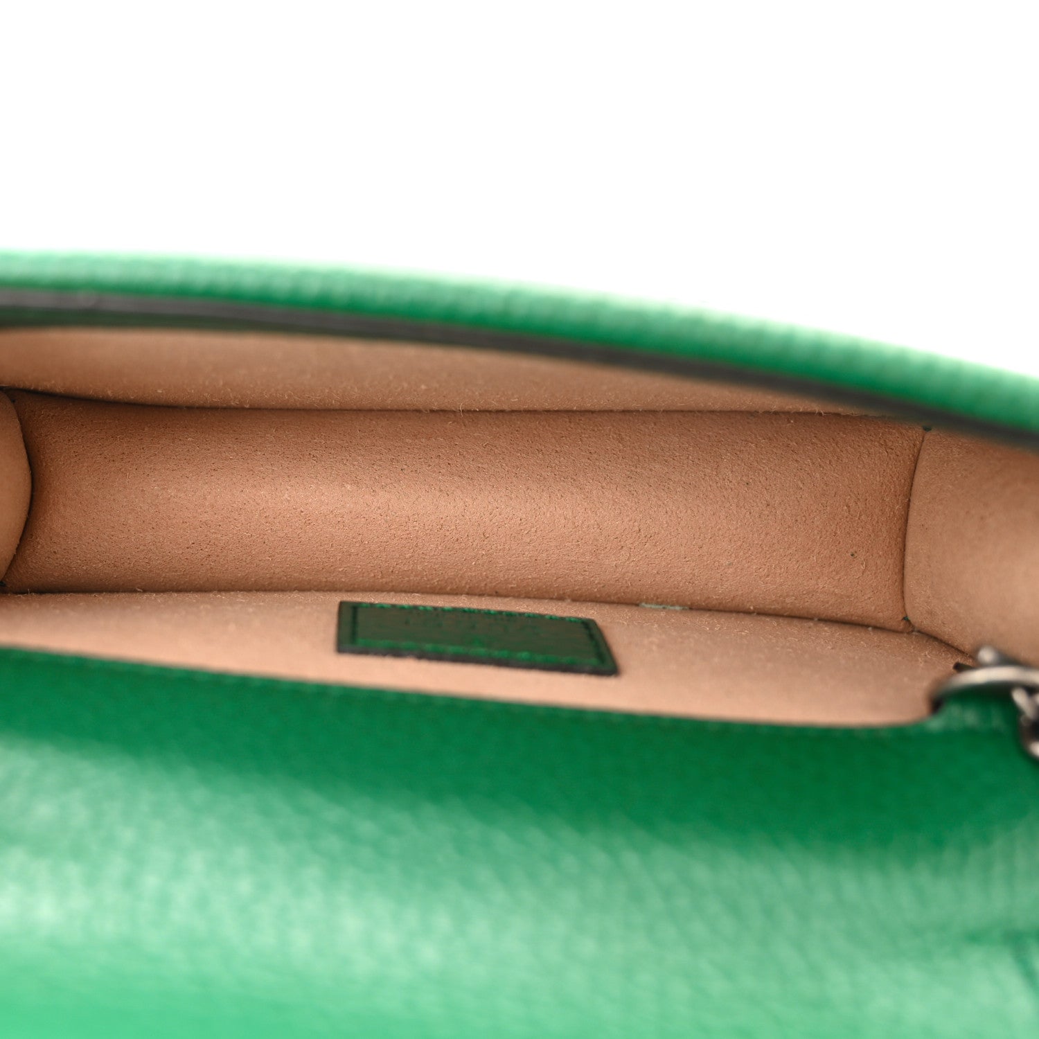 Gucci Calfskin Super Mini Dionysus Shoulder Bag Emerald 5 of 10