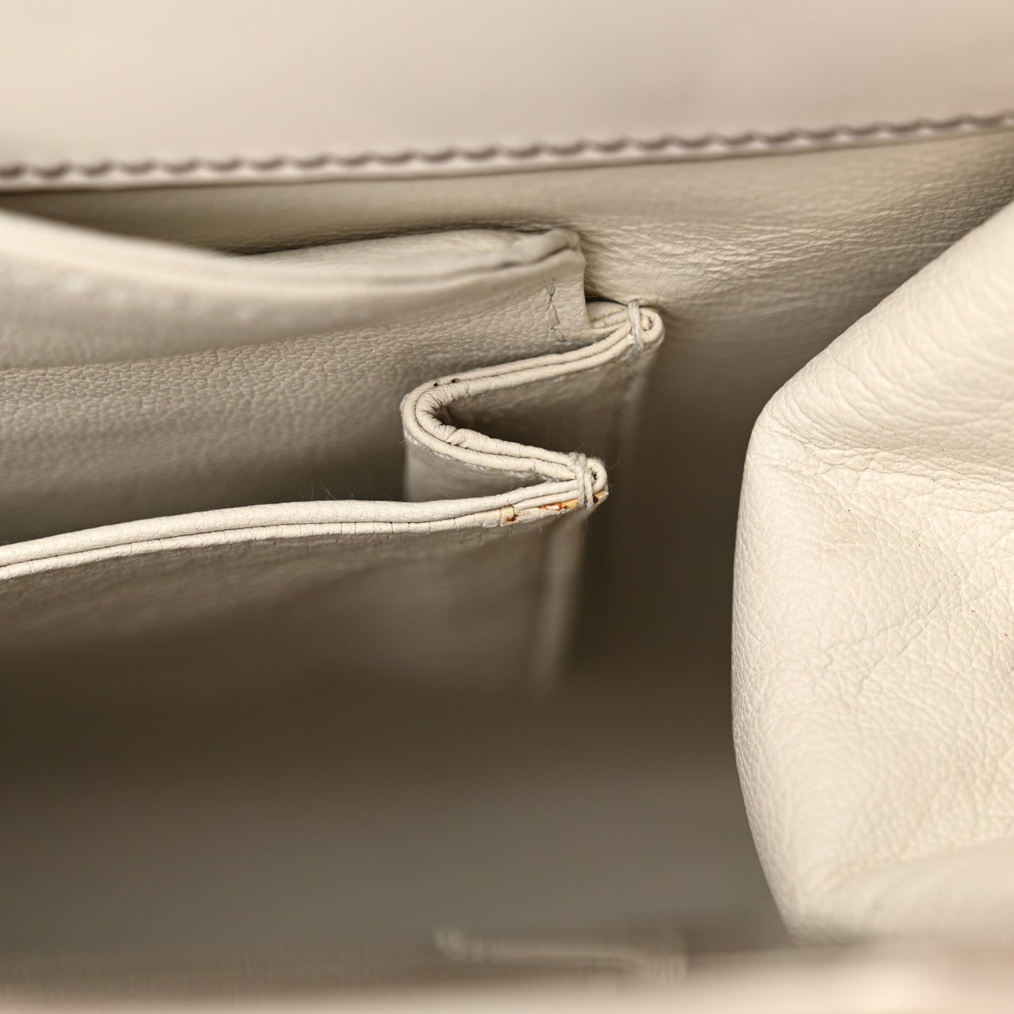 Spazzolato Logo Print Framed Bag Quarzo