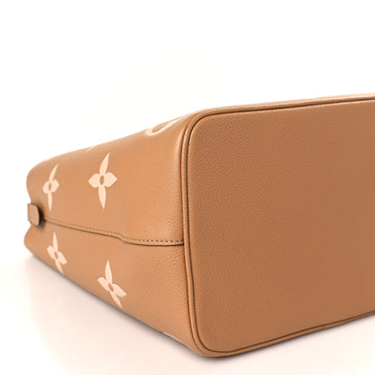 Louis Vuitton Empreinte Monogram Giant Neonoe MM Arizona Beige 8 of 10