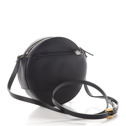 Valentino Garavani Calfskin VLogo Round Crossbody Bag Black 3 of 6