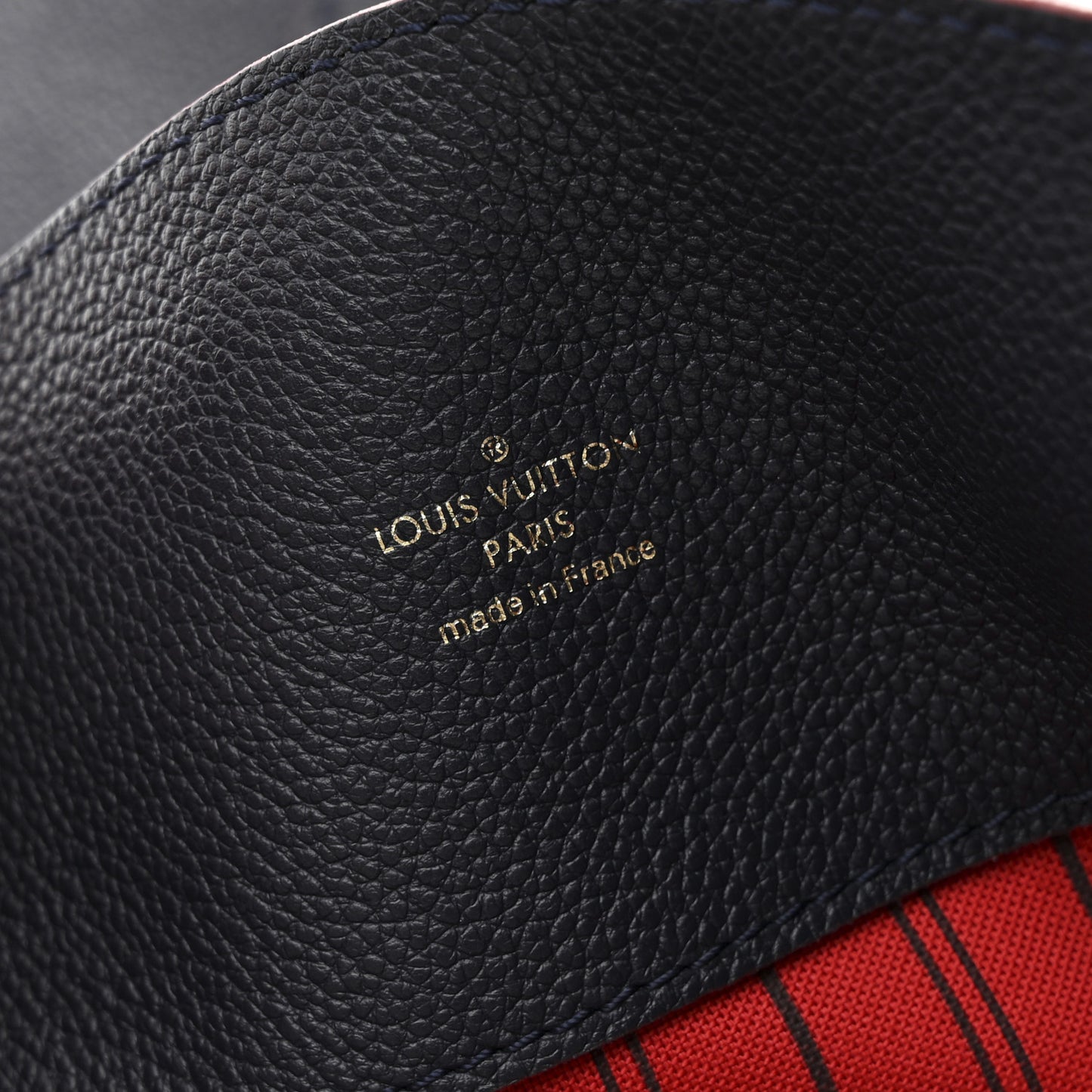 Empreinte Melie Marine Rouge
