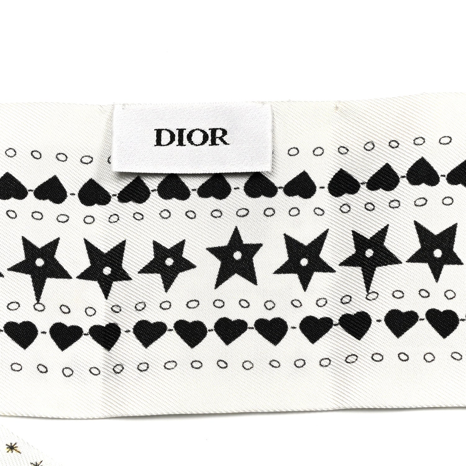 Christian Dior Silk High Priestess Tarot Mitzah Scarf Off White 3 of 3