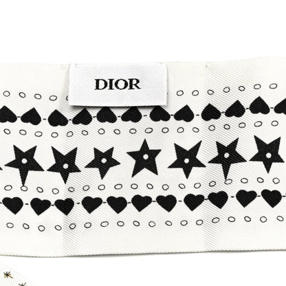 Christian Dior Silk High Priestess Tarot Mitzah Scarf Off White 3 of 3