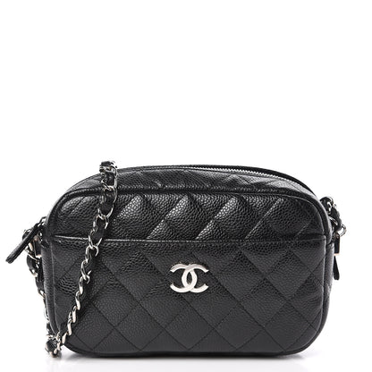 Chanel Caviar Quilted Camera Case Black 1 of 11
