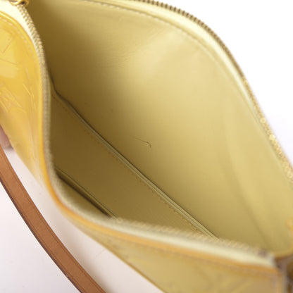 Louis Vuitton Vernis Lexington Pochette Yellow 8 of 12