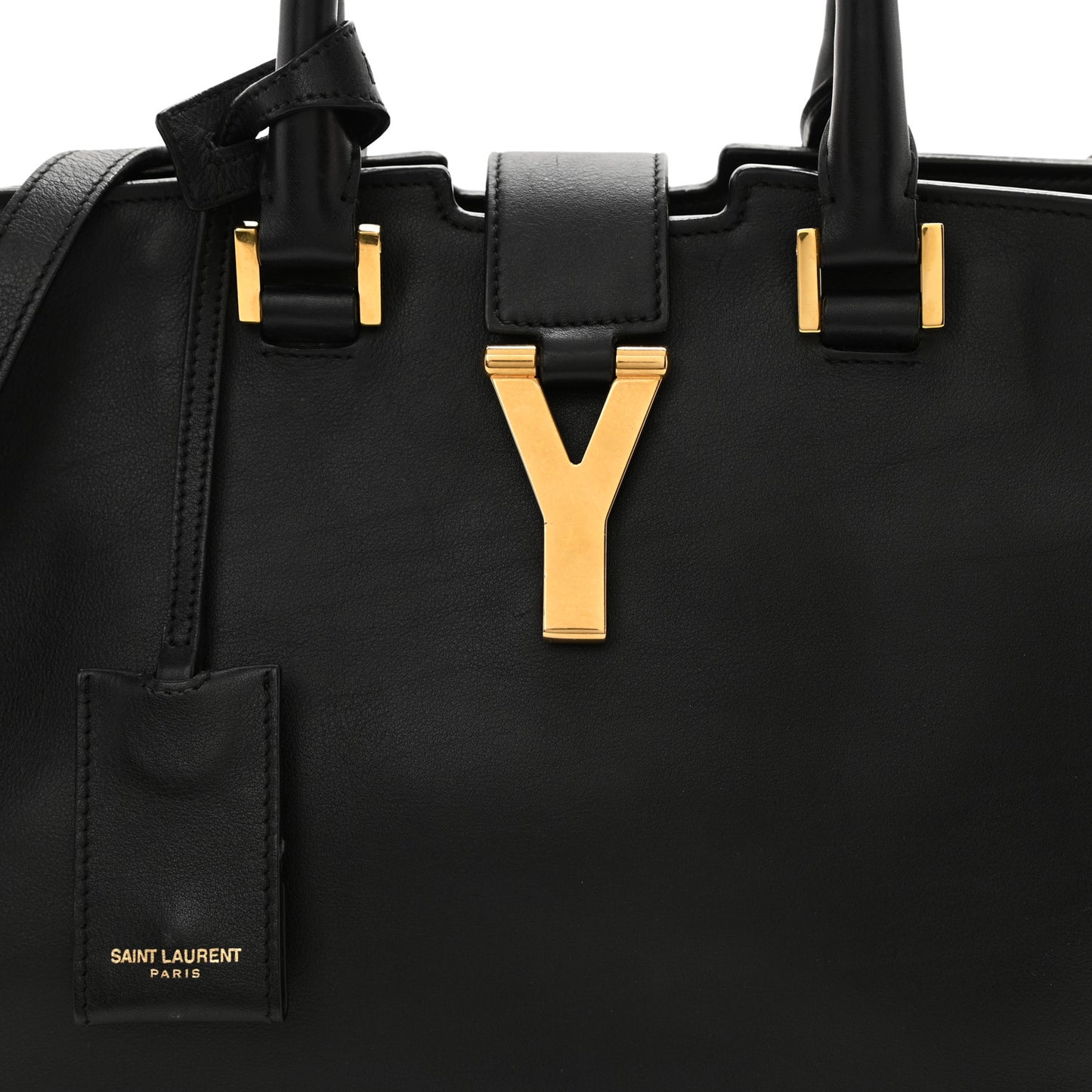 Calfskin Small Classic Y Cabas Black