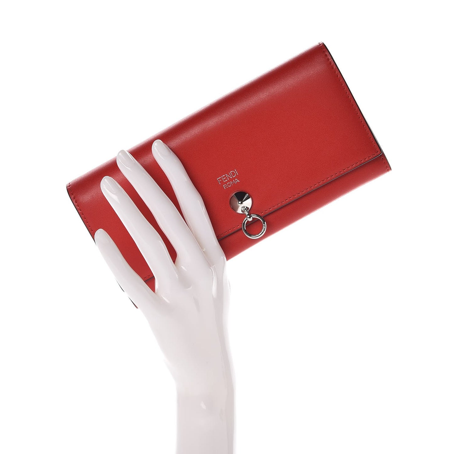 Vitello Liberty Century Lucido By The Way Continental Wallet Rosso