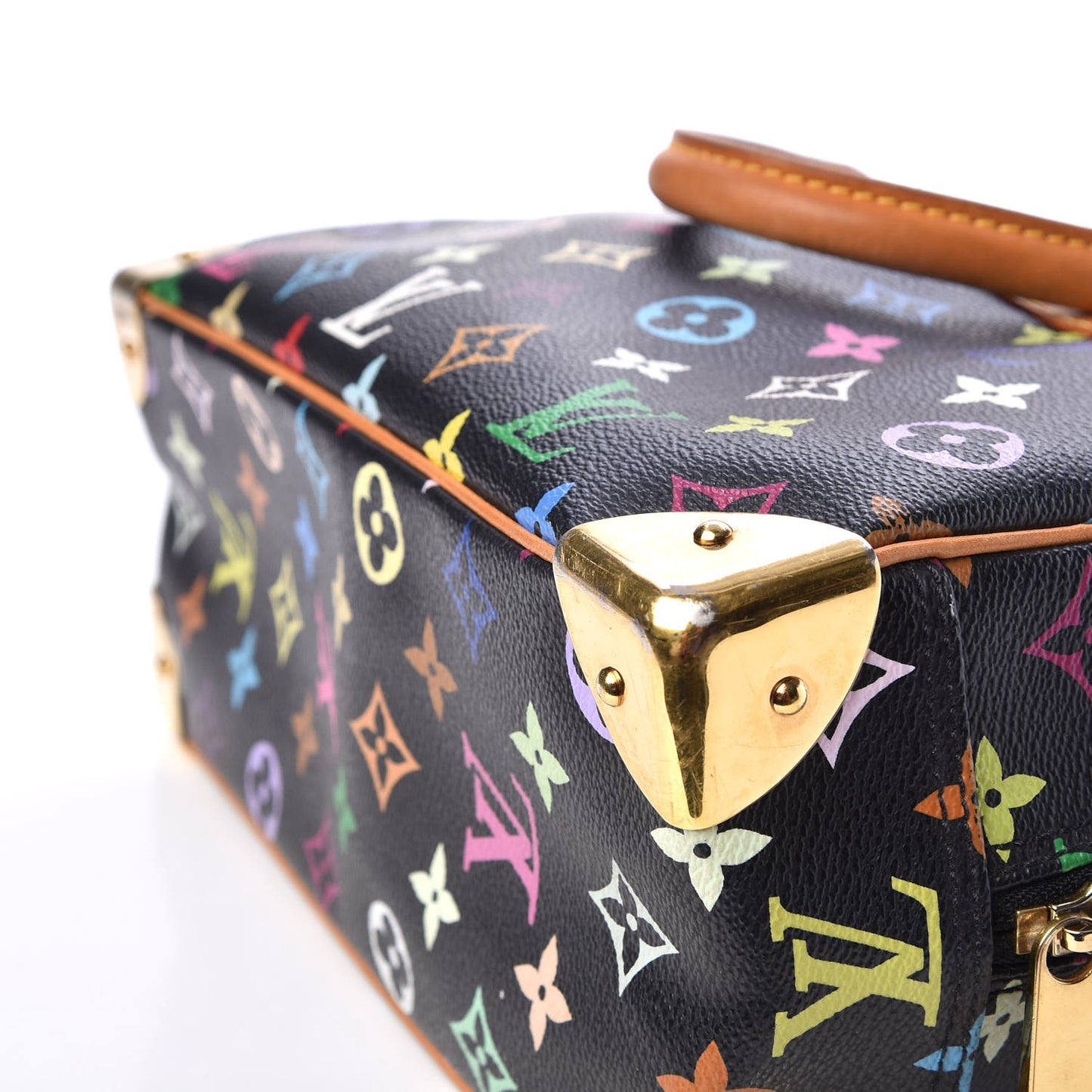 Monogram Multicolor Trouville Black