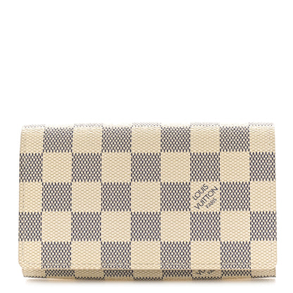 Louis Vuitton Damier Azur Port Monnaie Billets Tresor Wallet 1 of 10