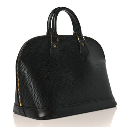 Louis Vuitton Epi Alma PM Black 3 of 8