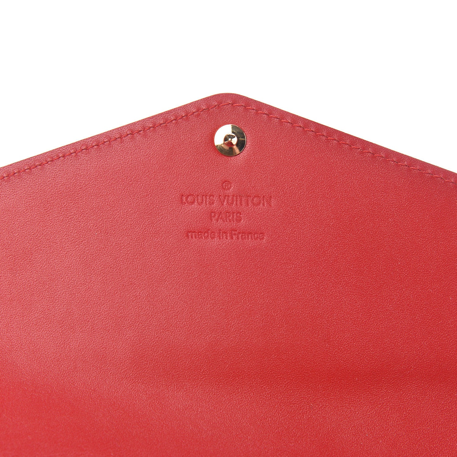 Louis Vuitton Vernis Sarah Wallet NM Cherry 6 of 7