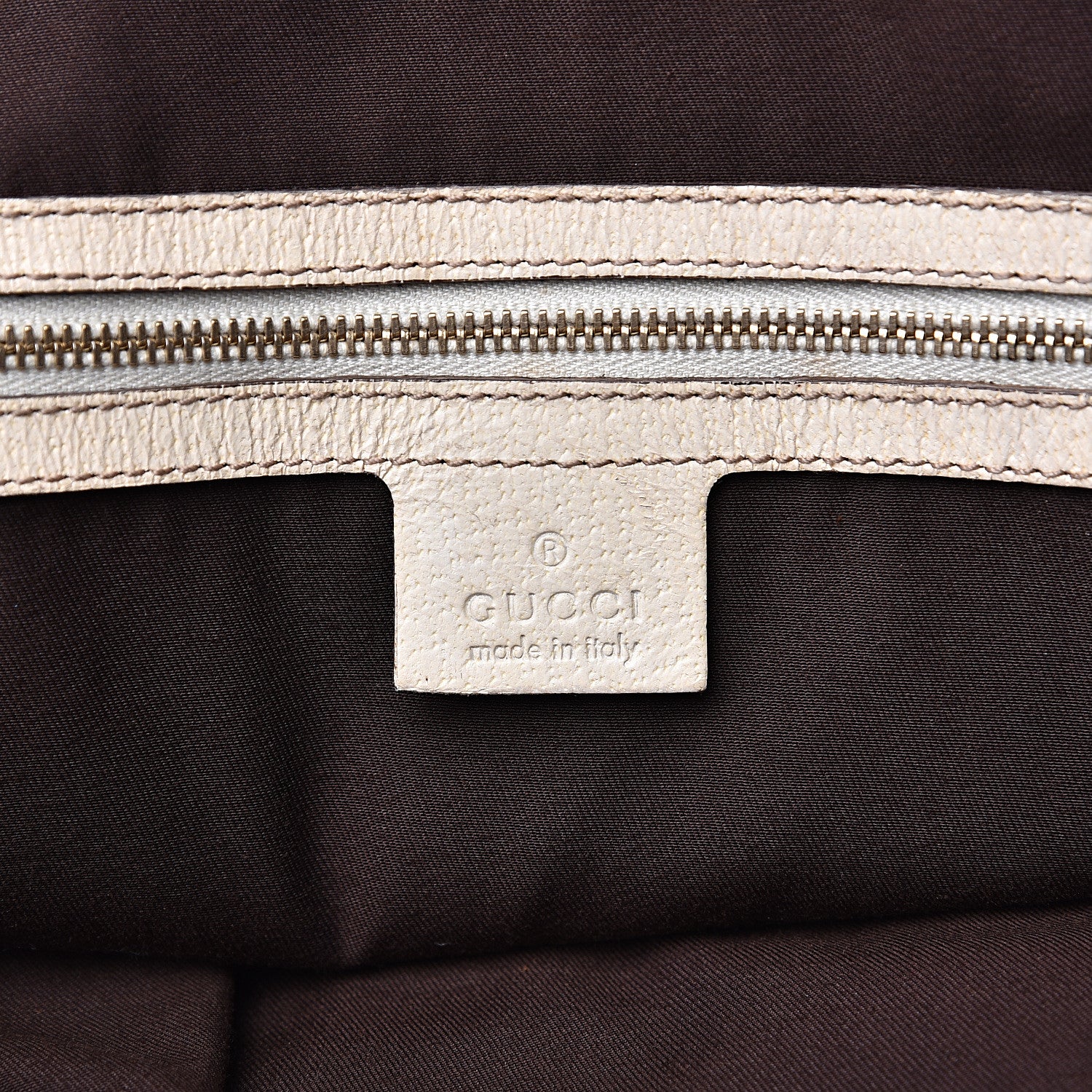Gucci Monogram Charmy Tote White 5 of 12