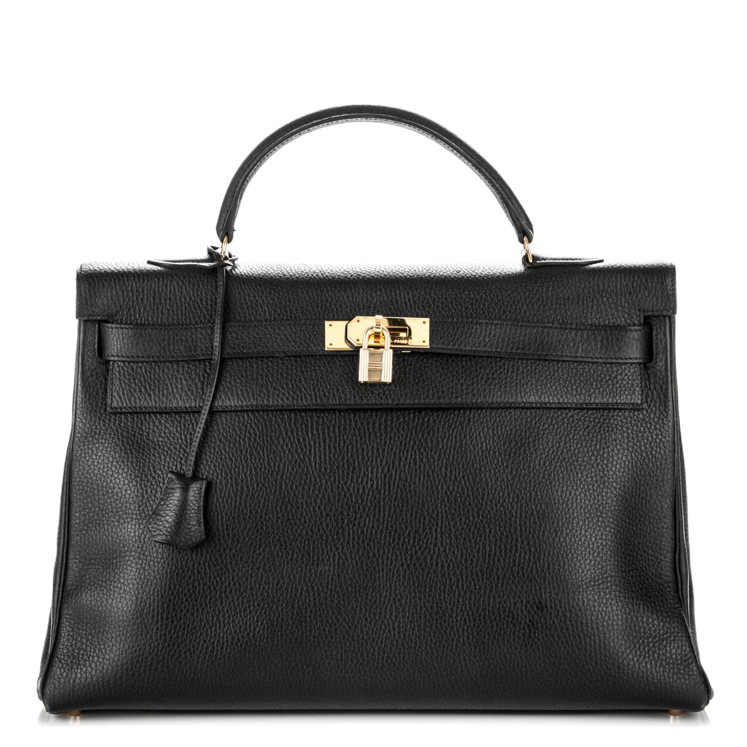 Hermes Ardennes Kelly Retourne 40 Black 1 of 21