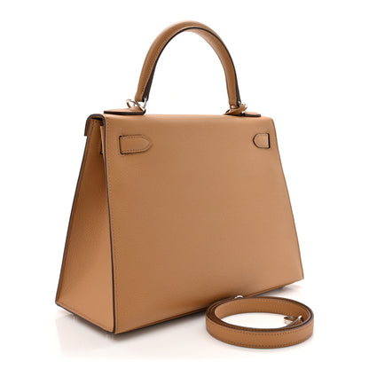 Hermes Epsom Verso Kelly Sellier 28 Biscuit Mauve Sylvestre 3 of 13