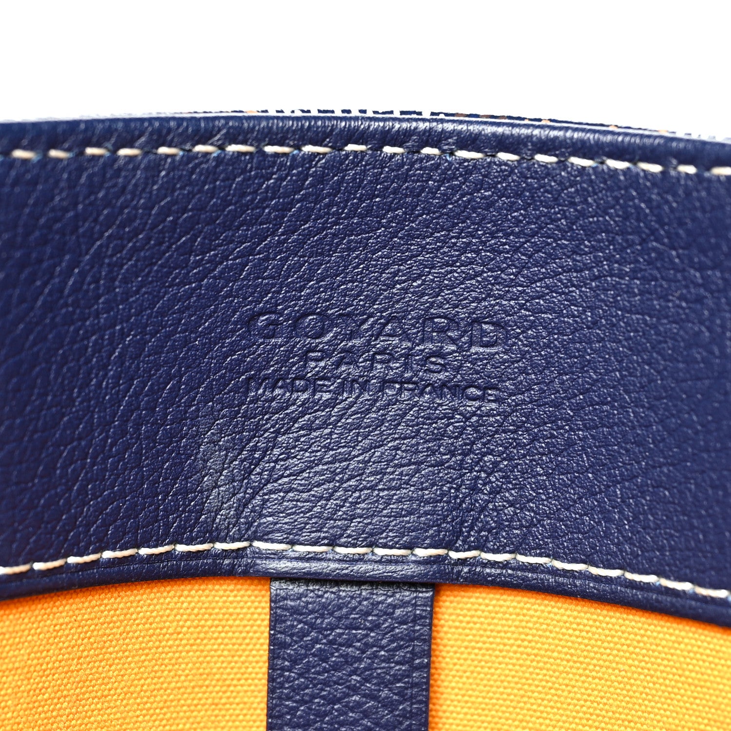 Goyard Goyardine Voltaire III Tote Navy 6 of 10