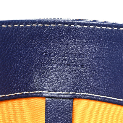 Goyard Goyardine Voltaire III Tote Navy 6 of 10