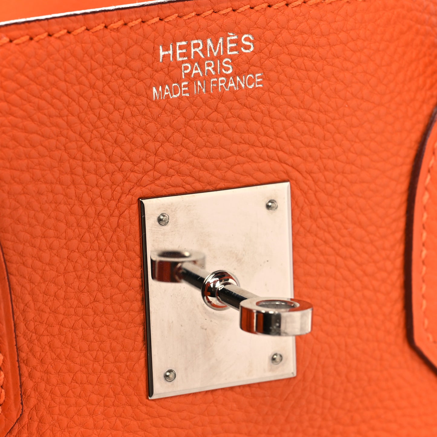Togo Birkin 35 Orange