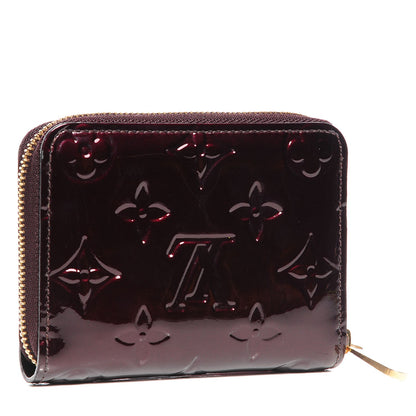 Louis Vuitton Vernis Zippy Coin Purse Wallet Amarante 3 of 7