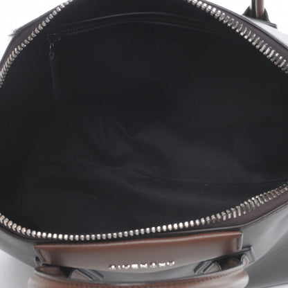 Givenchy Calfskin Medium Bi-Color Antigona Black Brown 6 of 8